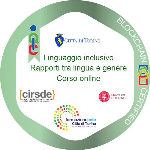 Linguaggio inclusivo: Rapporti tra lingua e genere - corso online
